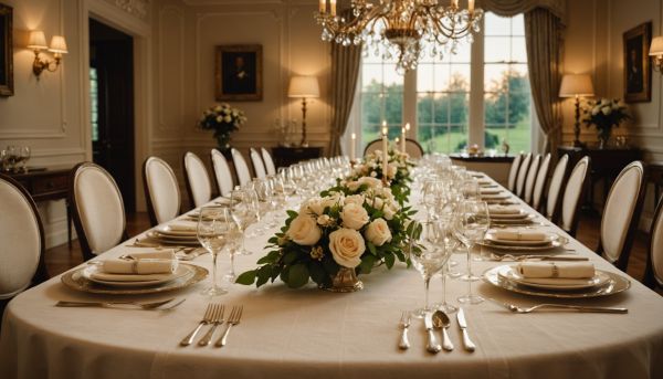 Comment dresser une table élégante pour vos invités ?