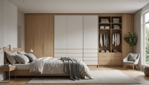 Les dressings sur mesure pour une chambre bien rangée